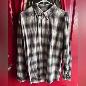 Men’s Plaid Button Up Shirt
